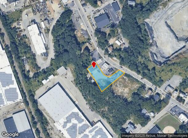1160 Mendon Rd, Cumberland, RI Parcel Map