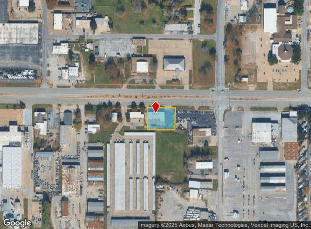  129 W Hurst Blvd, Hurst, TX Parcel Map