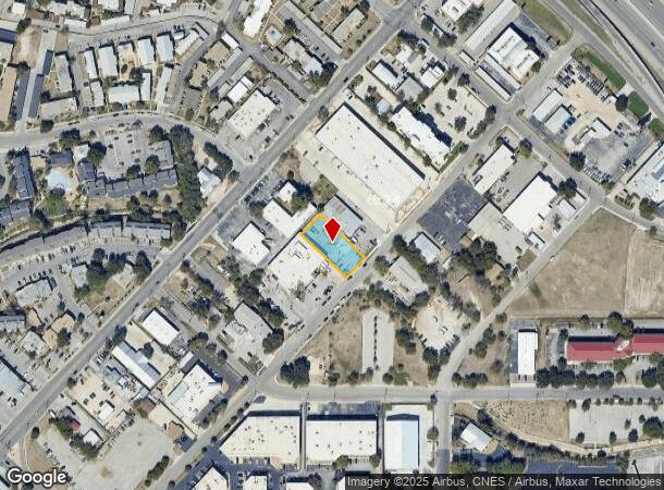  9807 Mccullough Ave, San Antonio, TX Parcel Map