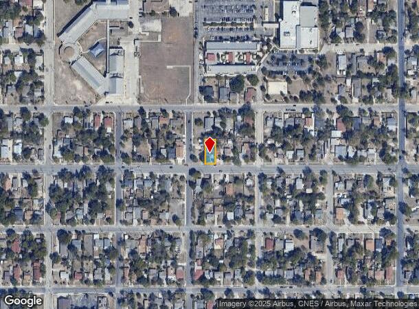  1119 W Southcross Blvd, San Antonio, TX Parcel Map