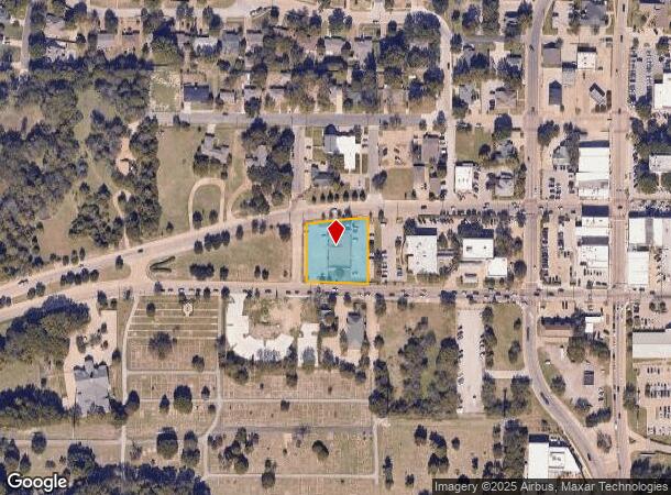  401 W Rusk St, Rockwall, TX Parcel Map