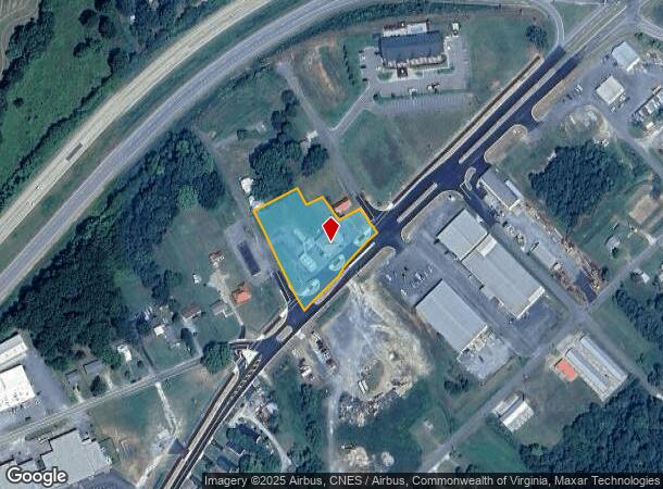 403 Old Courthouse Rd, Appomattox, VA Parcel Map