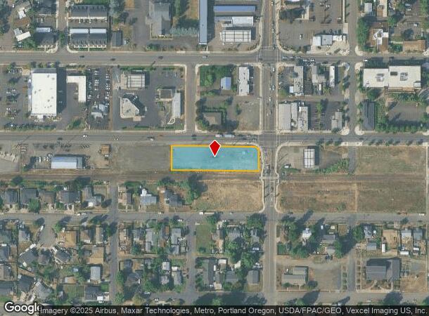 985 Baseline St, Cornelius, OR Parcel Map