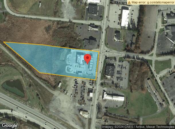  1189 N Center Ave, Somerset, PA Parcel Map