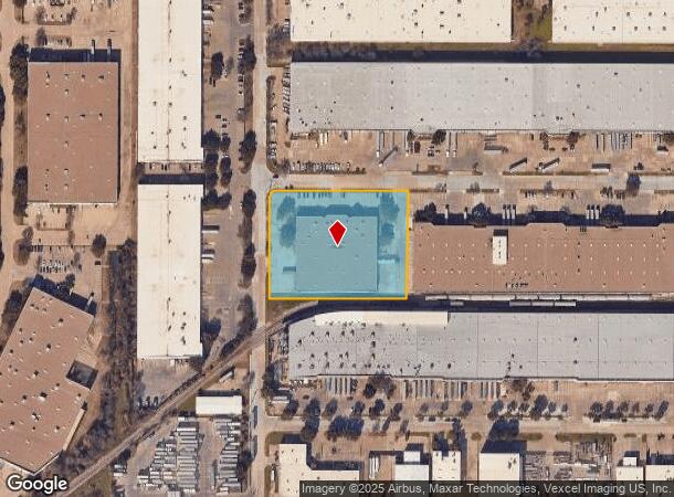 1445 Bradley Ln, Carrollton, TX Parcel Map