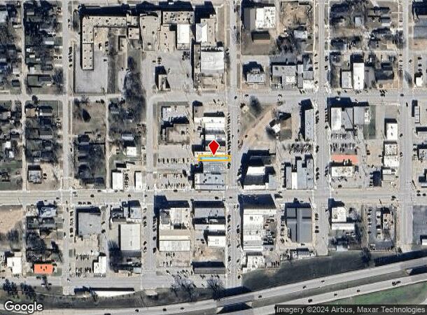  210 N Main St, Sand Springs, OK Parcel Map