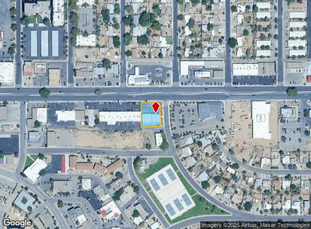  7212 Menaul Blvd Ne, Albuquerque, NM Parcel Map