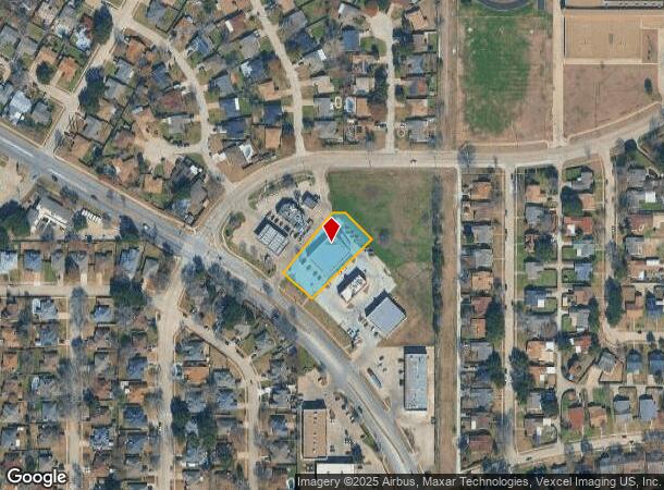  3709 S Carrier Pkwy, Grand Prairie, TX Parcel Map