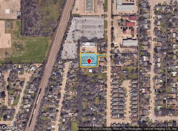 1927 Rose St, Irving, TX Parcel Map