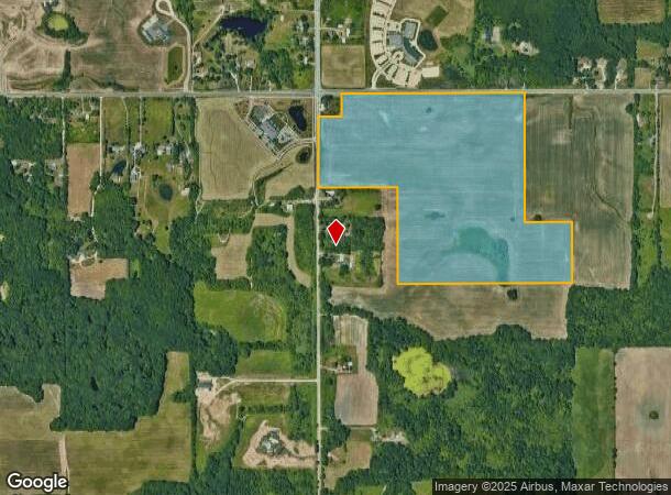  8460 Kalamazoo Ave Se, Caledonia, MI Parcel Map