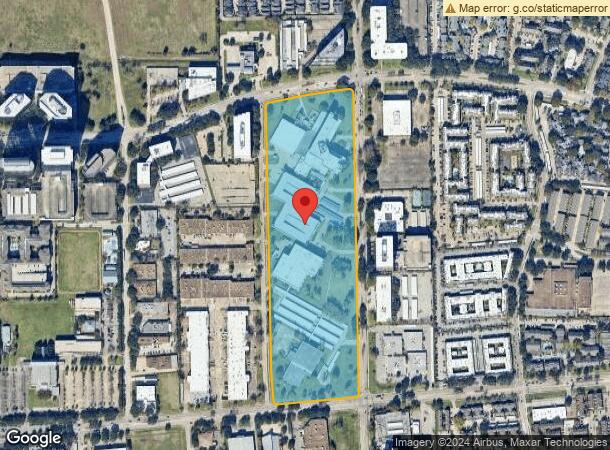  3600 Briarpark Dr, Houston, TX Parcel Map