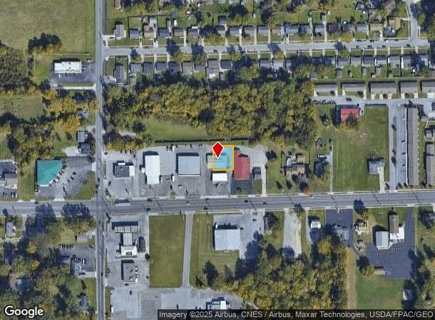  1208 W Robb Ave, Lima, OH Parcel Map