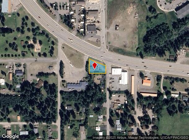 1324 Grove St, Columbia Falls, MT Parcel Map