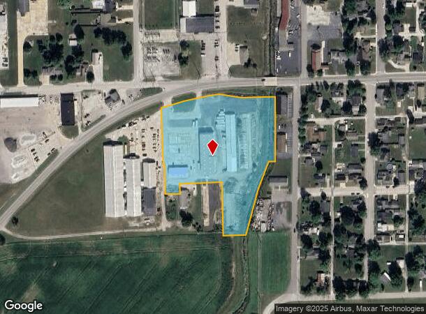  815 W Jefferson St, Tipton, IN Parcel Map