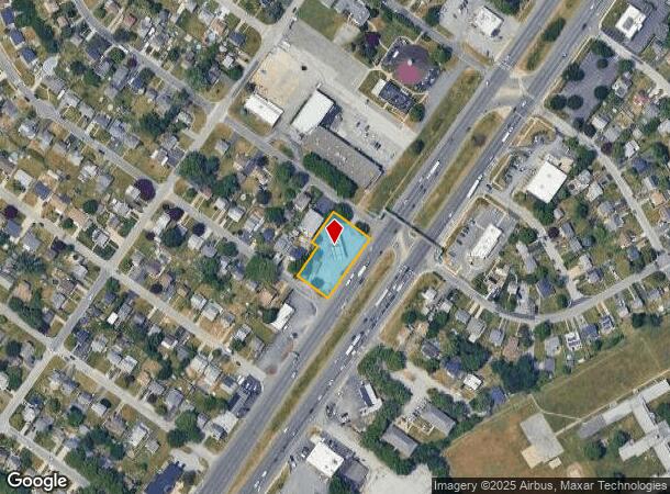 601 N Dupont Hwy, New Castle, DE Parcel Map