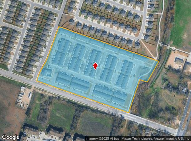  720 Azalea Dr, Temple, TX Parcel Map