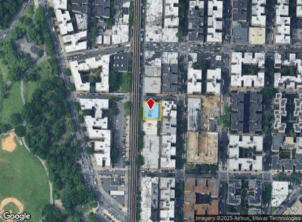 2100 White Plains Rd, Bronx, NY Parcel Map