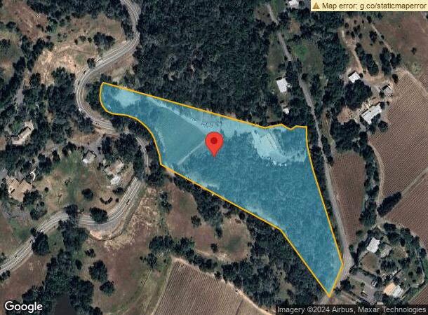  3070 Old Lawley Toll Rd, Calistoga, CA Parcel Map