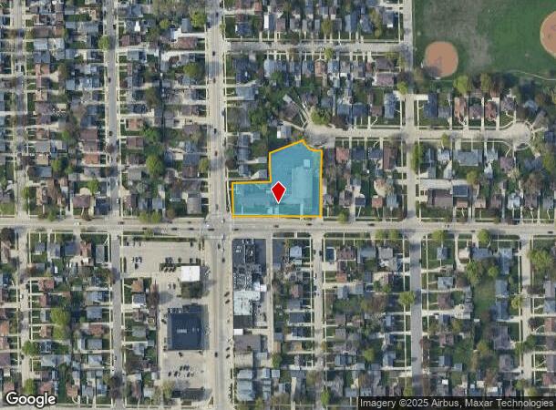  2100 75Th St, Kenosha, WI Parcel Map