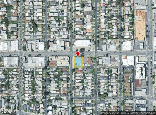 3822 W Jefferson Blvd, Los Angeles, CA Parcel Map