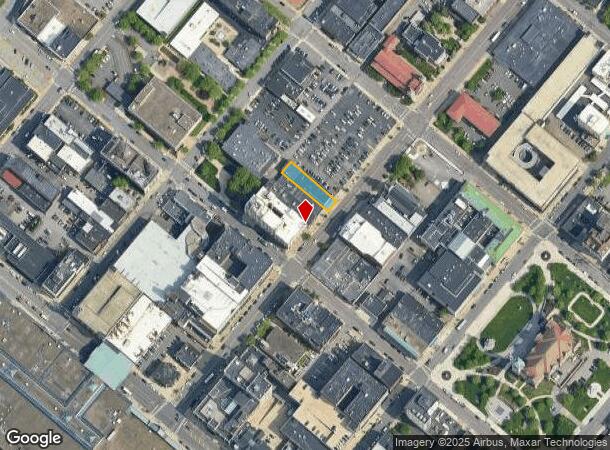  219 Wyoming Ave, Scranton, PA Parcel Map