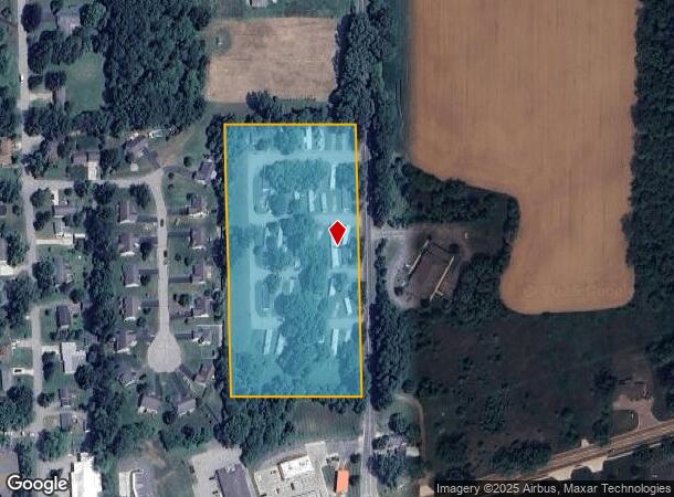 3500 Dearing Rd, Spring Arbor, MI Parcel Map