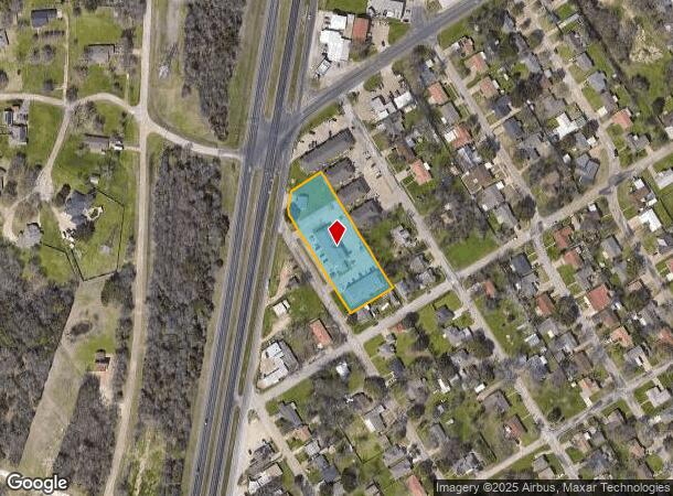  503 N Oak St, Waco, TX Parcel Map
