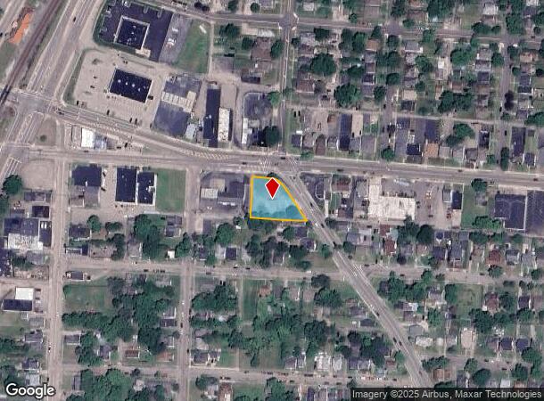  2012 Central Ave, Middletown, OH Parcel Map