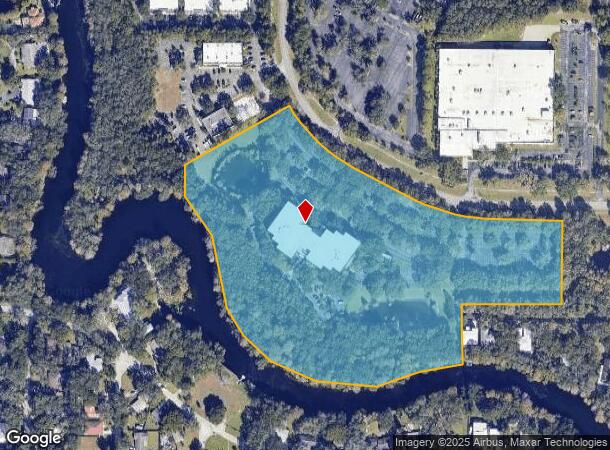 12470 Telecom Dr, Temple Terrace, FL Parcel Map
