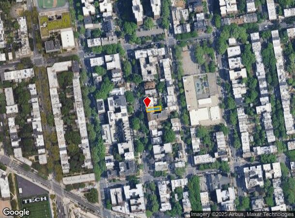 423 Clinton Ave, Brooklyn, NY Parcel Map