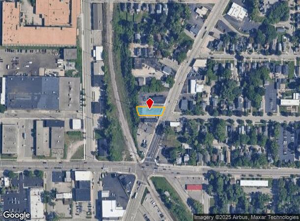  1231 Plainfield Ave Ne, Grand Rapids, MI Parcel Map