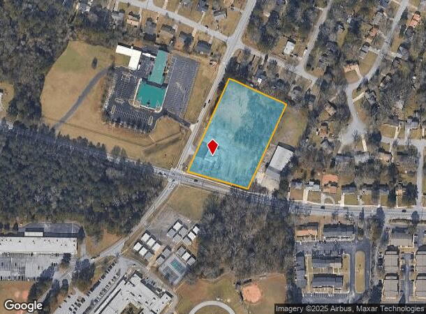  2333 Old Rex Morrow Rd, Ellenwood, GA Parcel Map