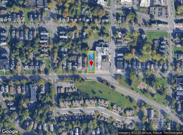  1633 E Genesee St, Syracuse, NY Parcel Map