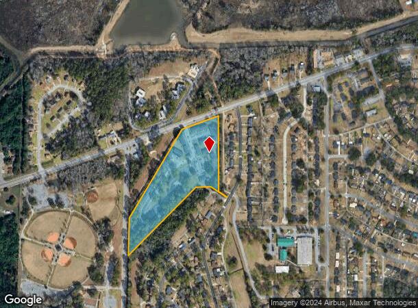  2304 W Gordon Ave, Albany, GA Parcel Map