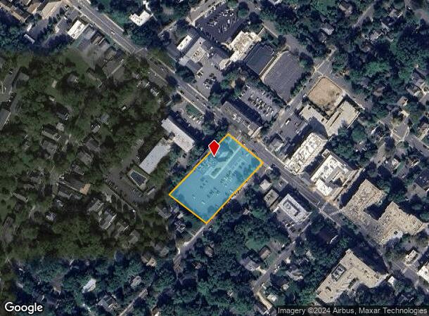  803 W Broad St, Falls Church, VA Parcel Map