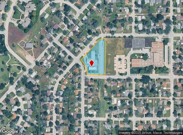  1100 W 21St Ave, Hutchinson, KS Parcel Map