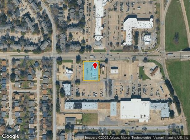 2460 E Arkansas Ln, Arlington, TX Parcel Map