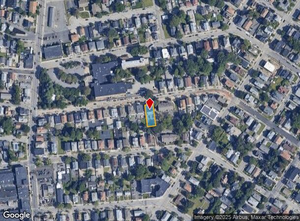74 Anthony Ave, Pawtucket, RI Parcel Map