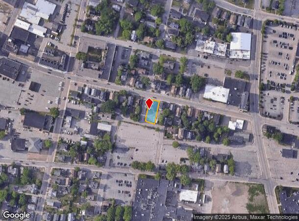  53 Dunham St, Attleboro, MA Parcel Map