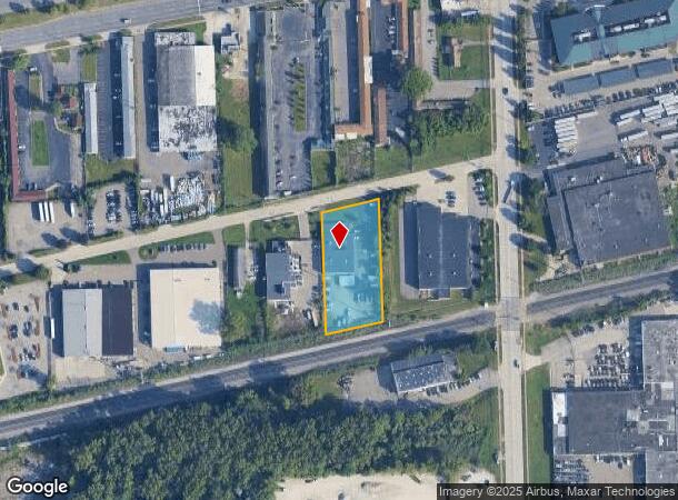 25851 Trowbridge St, Inkster, MI Parcel Map