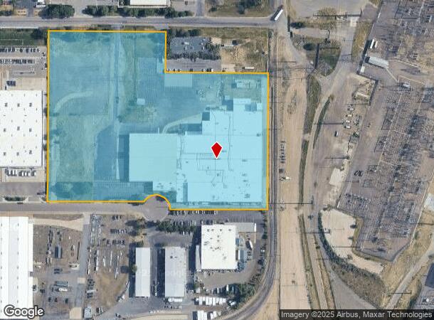  1485 E 61St Ave, Denver, CO Parcel Map