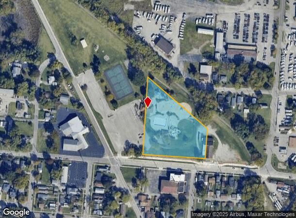  800 S Clark Blvd, Clarksville, IN Parcel Map