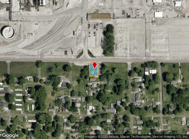  1112 Madison St, South Roxana, IL Parcel Map