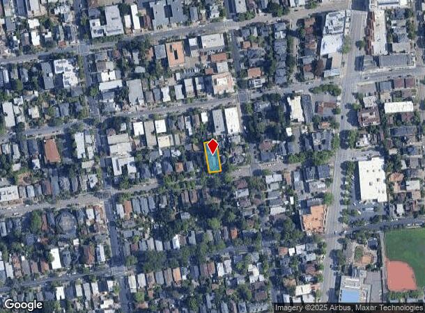 2333 Carleton St, Berkeley, CA Parcel Map