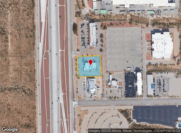  9830 Gateway Blvd N, El Paso, TX Parcel Map