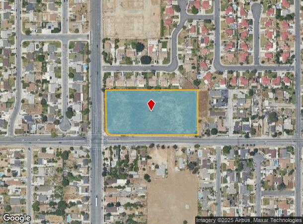 18780 San Bernardino Ave, Bloomington, CA Parcel Map