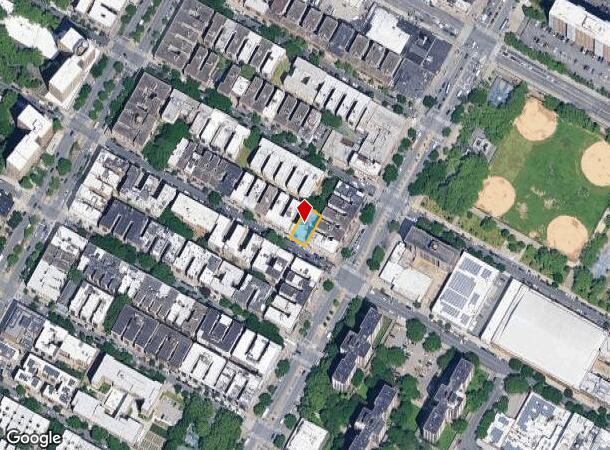  117 W 142Nd St, New York, NY Parcel Map