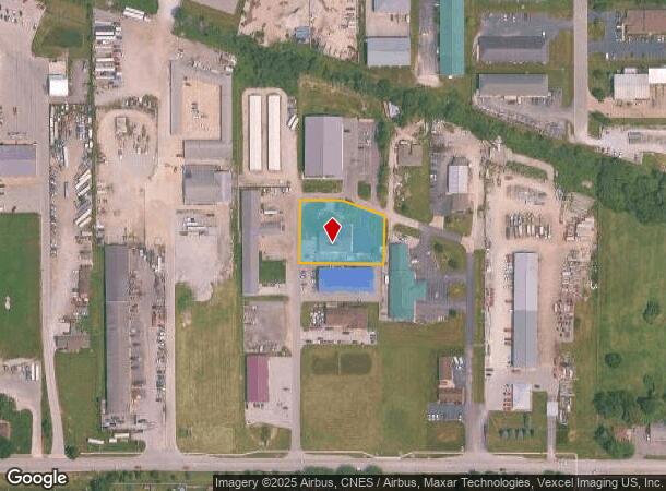 1750 E North St, Crown Point, IN Parcel Map