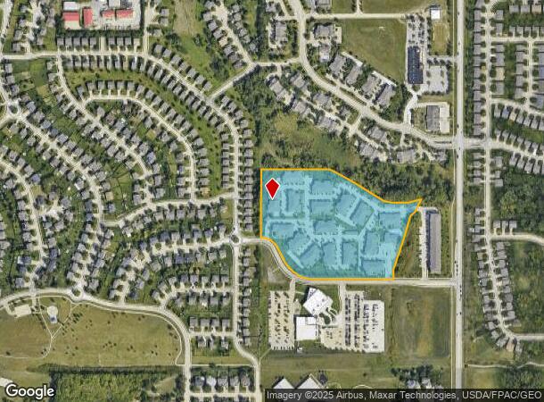  15702 Fowler Plz, Omaha, NE Parcel Map