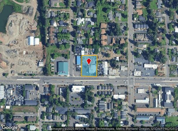  11059 Se Division St, Portland, OR Parcel Map